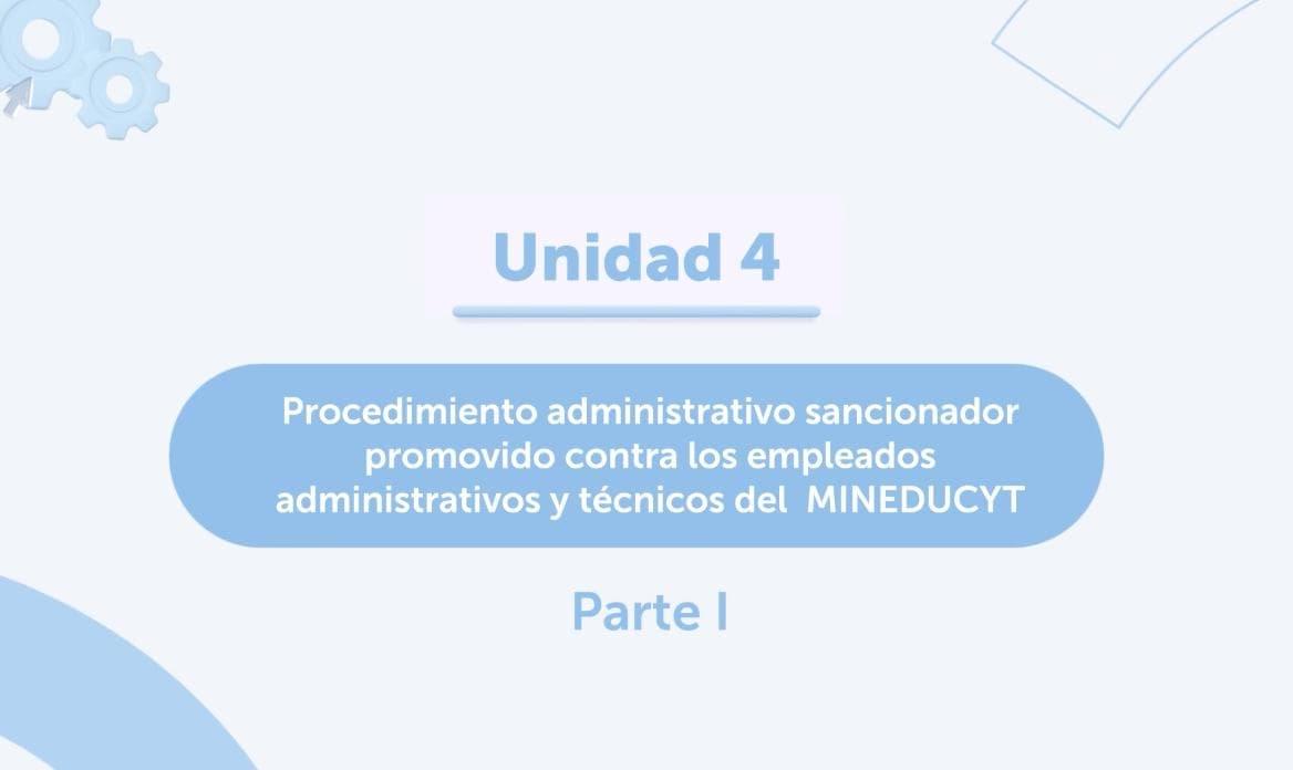 Imagen del recurso de Régimen disciplinario para el personal técnico y administrativo