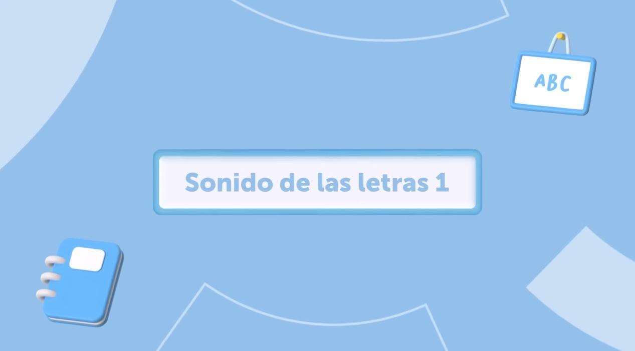 Imagen del recurso de Cápsula #4: Sonido de las letras