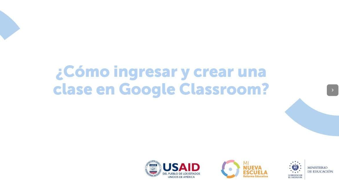 Imagen del recurso de Tutorial interactivo: ¿Cómo ingresar y crear una clase en google classroom?