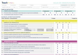 Imagen del recurso de Manual del observador Teach Primaria adaptado a el Salvador