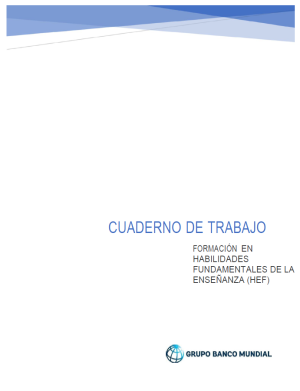 Imagen del recurso de Cuaderno de trabajo HEF