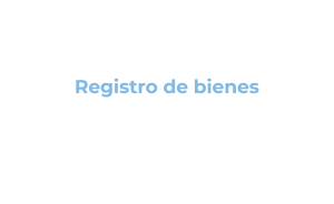 Imagen del recurso de Registro de bienes