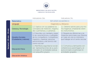 Imagen del recurso de Indicadores Multigrado 2º - 3º grado