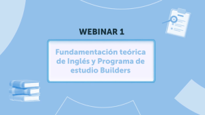 Imagen del recurso de Fundamentos del idioma Inglés y del programa de estudios de Inglés Builders