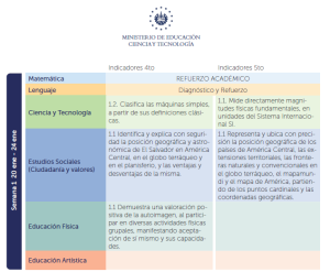 Imagen del recurso de Indicadores Multigrado 4º - 5º grados