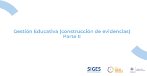 Imagen del recurso de Gestión educativa, Construcción de evidencias