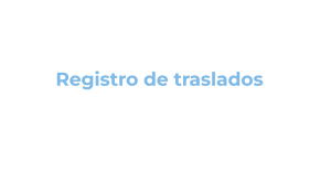 Imagen del recurso de Registro de traslados