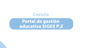 Imagen del recurso de Portal de gestión educativa parte 2