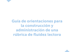 Imagen del recurso de Guía de orientaciones para la construcción y administración de una rúbrica de fluidez lectora