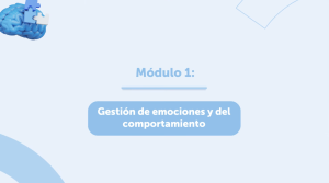 Imagen del recurso de Gestión de emociones y del comportamiento