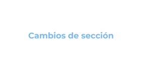 Imagen del recurso de Cambio de sección